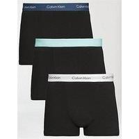 Calvin Klein Jeans  RELAXED FIT TRUNK 3PK X3  men's Boxer shorts in Black