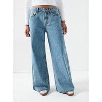 Calvin Klein Jeans Ultra Wide Jean - Blue