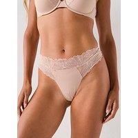 Calvin Klein Thong - Cream