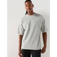 Calvin Klein Loungewear Central Logo T-Shirt - Grey