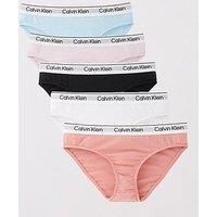 Calvin Klein Girls 5 Pack Bikini Brief - Multi
