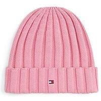 Tommy Hilfiger Kids Small Flag Beanie - Mystic - Pink