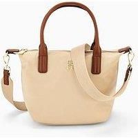 Tommy Hilfiger Popette Mini Tote Bag - Beige