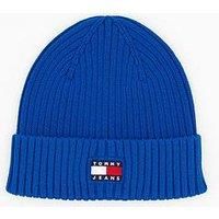 Tommy Jeans Tjm Heritage Core Beanie Hat - Bright Blue
