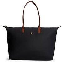 Popette Nylon Maxi Size Tote Black