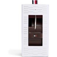 Tommy Hilfiger Men’s 4.0 cm Denton Leather Belt, Brown (Coffee Bean), 43.3 inches