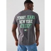 Tommy Jeans Back Print T-Shirt - Black