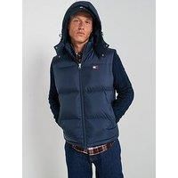 Tommy Jeans Tommy Jeans Alaska Ripstop Down Gilet - Navy