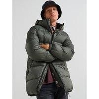 Tommy Jeans Men/'s TJM Essential Down Parka Dm0Dm20466 Other Jackets, Green (Pewter Green), S