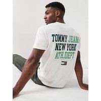 Tommy Jeans Back Logo Print T-Shirt - White