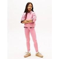 Tommy Hilfiger Girls Mini Corp Sweat And Leggings Set - Mystic Pink