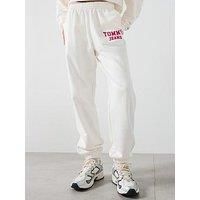Tommy Jeans Varsity Jogger - White