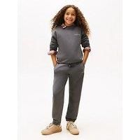 Tommy Hilfiger Kids Mini Corp Sweatshirt And Jog Set - Washed Black