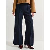 Tommy Hilfiger Punto Wide Leg Pant - Blue