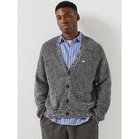 Tommy Jeans Badge Knitted Cardigan - Black