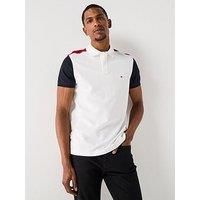 Tommy Hilfiger Short Sleeve Polo Shirt - White