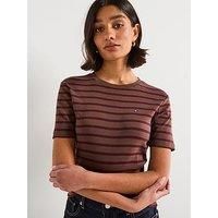 Tommy Hilfiger Striped Slim Fit T-Shirt - Multi