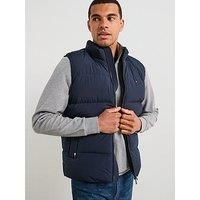 Tommy Hilfiger Men/'s DOWN VEST MW0MW40607 Vest, Blue, M