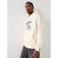 Tommy Hilfiger Herald Skyline Hoodie - Off White