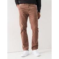 Tommy Hilfiger Denton Padded Corduroy Trousers - Dark Beige