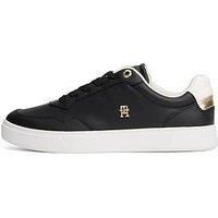 Tommy Hilfiger Elevated Court Trainers - Black