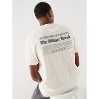 Tommy Hilfiger Herald Back Print Graphic T-Shirt - Off White
