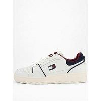 Tommy Jeans Men/'s TJM Retro Basket Em0Em01610 Low Top, Blue (RWB), 6.5 UK