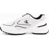 Calvin Klein Hike Runner Mesh Mix Trainers - White