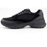 Calvin Klein Hike Runner Mesh Mix Trainers - Black