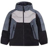 Cruyff Ascent Puffer Jacket-Black