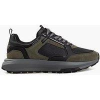 CRUYFF Rayado Trainers in Black & Green