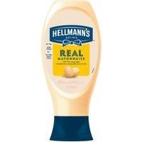 Hellmann's Squeezy Bottle of Real Mayo, Vegan Mayo or Smokey BBQ Sauce, 430ml