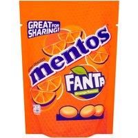 Mentos Fanta Orange Flavour Chewy Dragees 140g