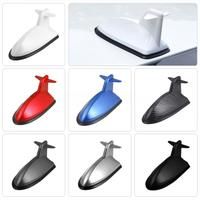 Car Shark Fin Antenna Radio FM Signal Stronger Carbon Fiber Antenna Airplane Shape AM FM Radio Car