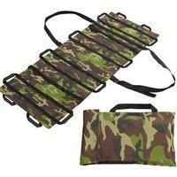 Folding Portable Multi-Purpose Stretcher Tactical Camouflage Reinforced Handle Oxford Cloth Outdoor