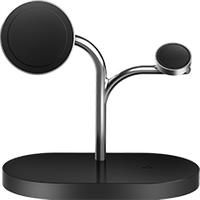 Samsung 3-in-1 Magnet Wireless Charger (Magnet Case required for smartphone) Black