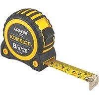 Komelon Gripper Pro 8m/26ft x 25mm Tape Measure PG85E