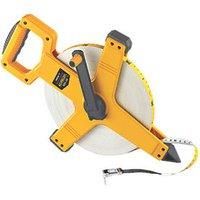 Komelon 100m 330ft Fibreglass Open Reel Surveyor Metric/Inch Tape,FU100E/E
