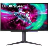 LG UltraGear 4K Gaming Monitor 27GR93U, 27 inch, 4K, 144Hz, 1ms GtG, IPS Display, HDR 10, NVIDIA G-Sync & AMD FreeSync compatible, Smart Energy Saving, Displayport, HDMI