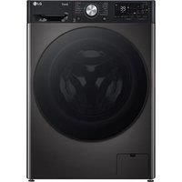 LG F4Y710BBTA1 10Kg Washing Machine 1400 RPM A Rated Black Metallic 1400 RPM