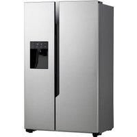 Non-Plumbed Total No Frost American Fridge Freezer in Silver