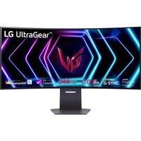 LG UltraGear Curved OLED Gaming Monitor 39GS95QE, 39 Inch, 1440p, 240Hz, 0.03ms Response Time, HDR 10, NVIDIA G-Sync & AMD FreeSync compatible, Smart Energy Saving, DisplayPort, HDMI