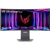 LG UltraGear 34GS95QE-B.AEK Quad HD 34" Curved OLED Gaming Monitor - Black, Black
