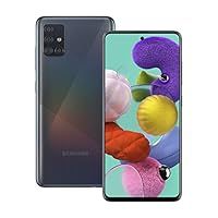 Samsung Galaxy A51 128 GB Dual SIM - Android Smartphone - SIM Free Mobile Phone - Prism Crush Black (UK Version)