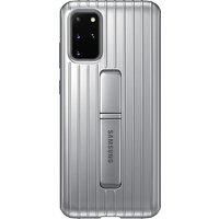 Samsung Original Galaxy S20+ 5G Protective Standing Cover/Mobile Phone Case - Silver