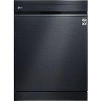 LG DF455HMS 60cm Dishwasher in Black 14 Place Setting C Rated Wi Fi