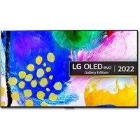 75"ormore LG OLED97G29LA 97" Smart 4K Ultra HD HDR OLED TV with Google Assistant & Amazon Alexa, Silver/Grey