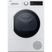 LG FDT208W 8kg Heat Pump Condenser Dryer in White A Rated WiFi