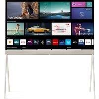 48" LG Objet Collection Pos 48LX1Q6LA Smart 4K Ultra HD HDR OLED TV with Google Assistant & Amazon Alexa - Beige, Cream