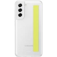 Samsung Galaxy S21 FE Clear Strap Cover - Official Samsung Original Case - White
